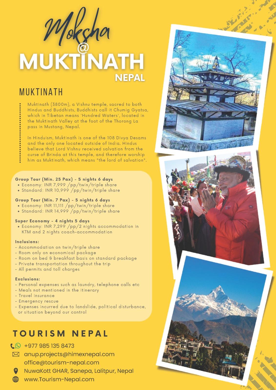 Mokhsa at Muktinath